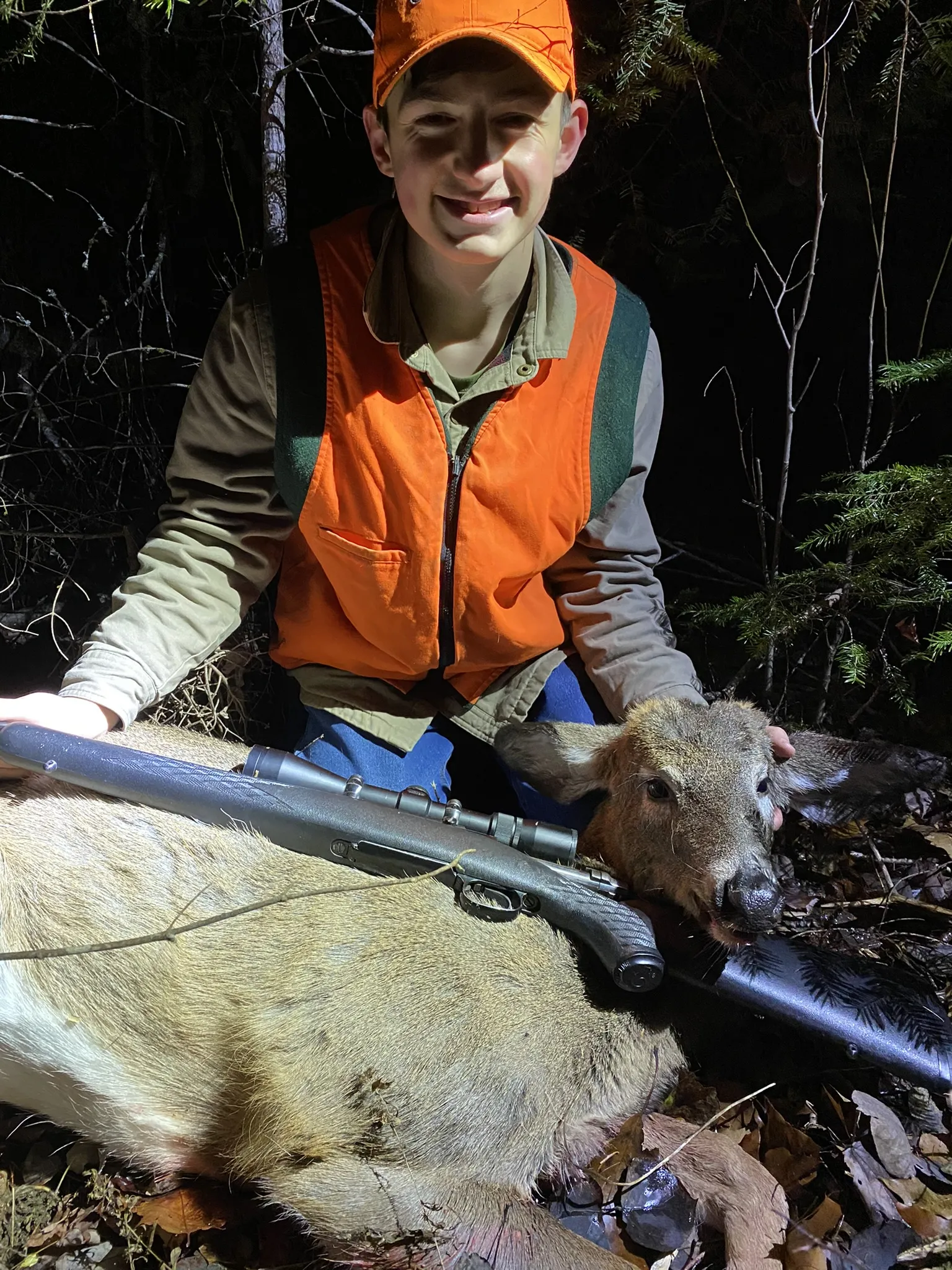 Successful Maine Youth hunter